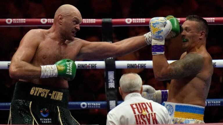 Tyson Fury promete venganza en la revancha contra Oleksandr Usyk