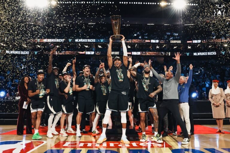 ¡Con 26 puntos de Giannis! Los Bucks conquistan la NBA Cup