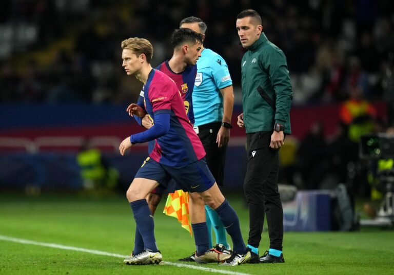 De Jong desmiente salida rumbo a Arabia Saudita