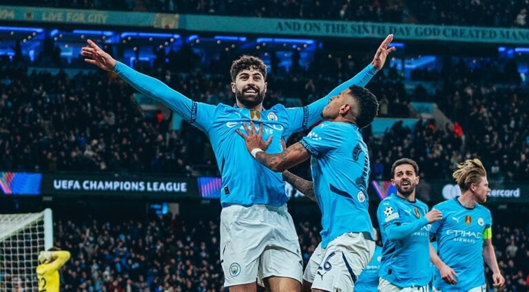 City evita el fracaso en Champions y avanza tras remontar