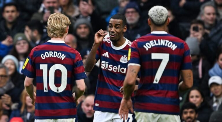 Isak asegura la victoria del Newcastle en la Premier League