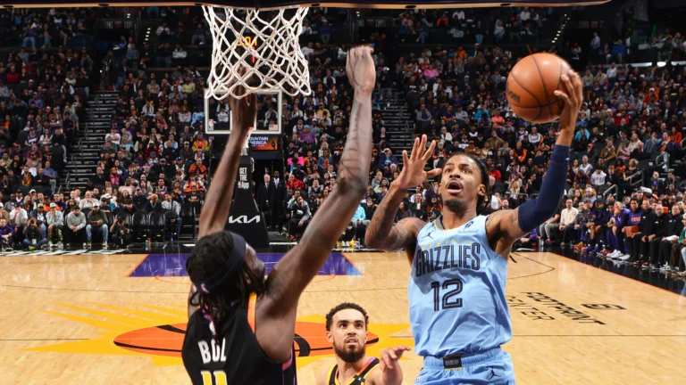 Grizzlies derrotan a los Suns con dominio en rebotes