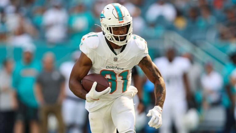 Dolphins cortan a Raheem Mostert: liberan $2.9M en tope salarial
