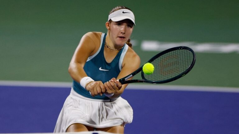 Andreeva, jugadora más joven en llegar a la final de un WTA 1000
