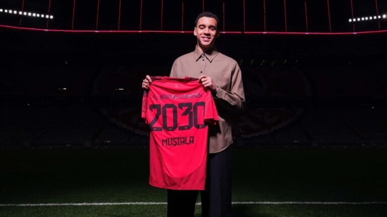 Bayern Múnich amarra a su estrella: Musiala firma hasta 2030