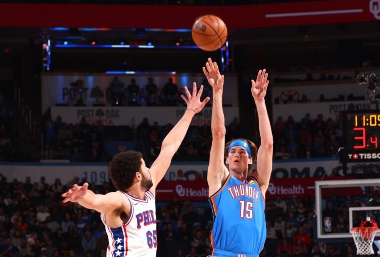 Jaylin Williams logra triple-doble y Thunder aplasta