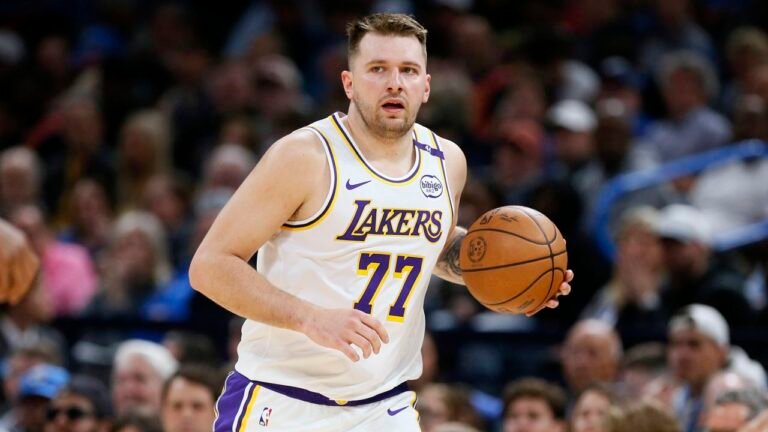 Doncic lidera ventas de camisetas NBA 2024-25 con los Lakers