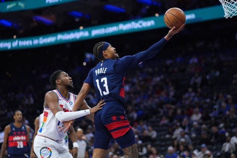 Philadelphia 76ers superan a los Washington Wizards en un enfrentamiento clave de playoffs