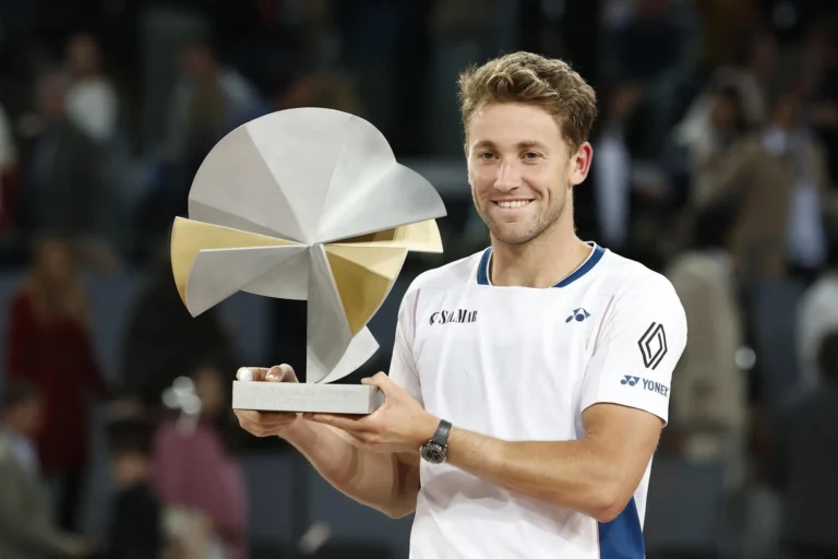 Ruud gana su primer Masters 1000 al coronarse en Madrid