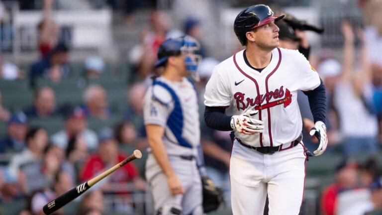 Bravos cortan la racha de siete triunfos de Dodgers