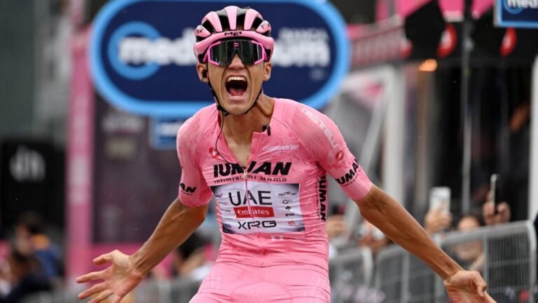 Isaac Del Toro gana la etapa 17 del Giro de Italia