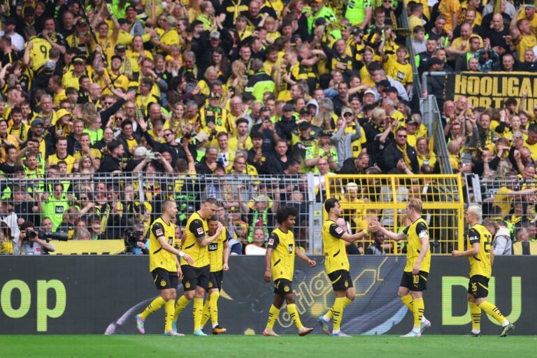 Dortmund y Frankfurt clasifican a Champions en cierre dramático