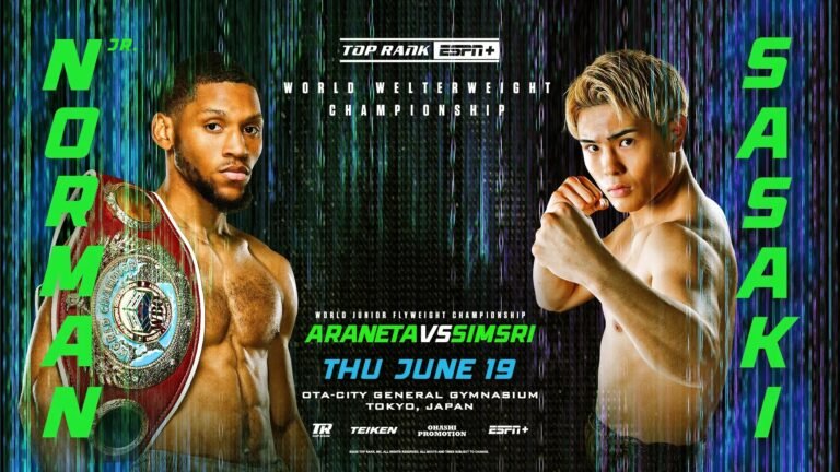 Brian Norman Jr. noquea brutalmente a Jin Sasaki y retiene el título wélter de la OMB (video)