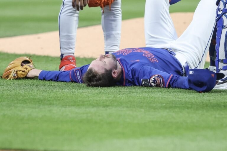 Mets ganan 4-0 a los Braves en Citi Field a pesar de lesión de Canning
