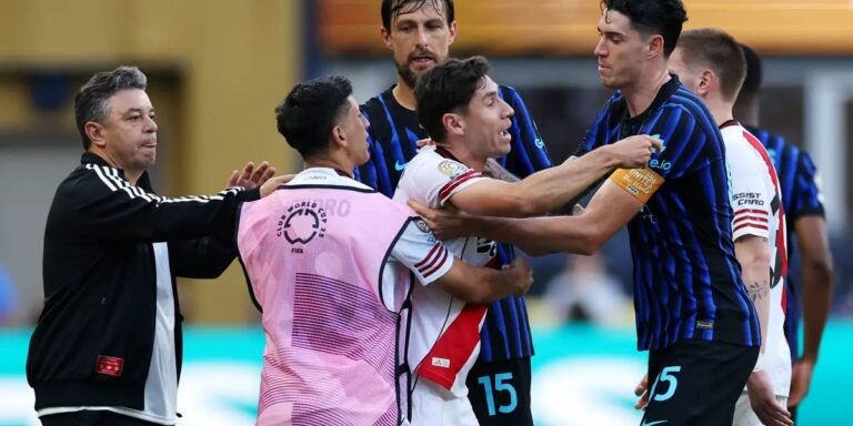 Batalla campal entre River Plate e Inter de Milán