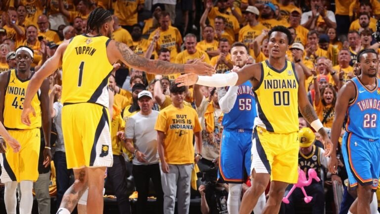 Haliburton lidera a unos encendidos Pacers que toman la delantera 2-1 sobre el Thunder