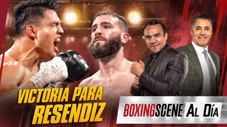 ENTREVISTA CON MANNY ROBLES: RESENDIZ DERROTA A CALEB PLANT (video)