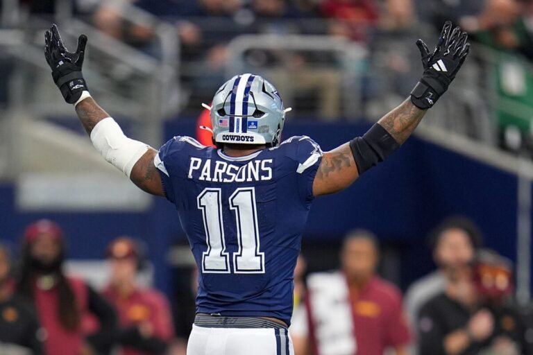 Tensiones aumentan entre Micah Parsons y Dallas Cowboys por negociaciones contractuales