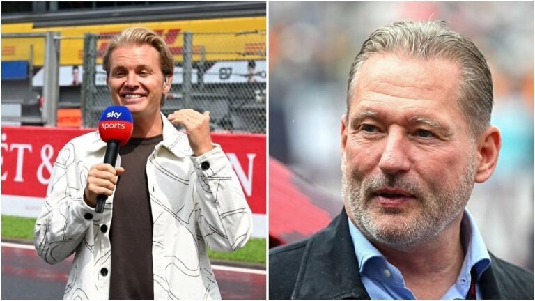Nico Rosberg Interrumpe Entrevista a Jos Verstappen