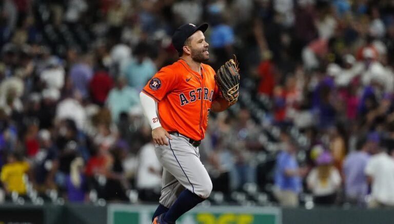 Astros de Houston superan 5-3 a Rockies de Colorado en partido marcado por la ausencia de Yordan Álvarez