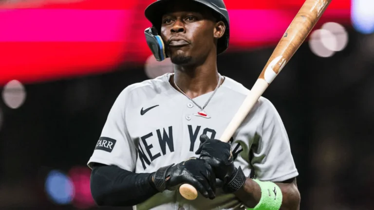 MLB investiga presunta amenaza de beanball contra Jazz Chisholm Jr. durante juego entre Braves y Yankees