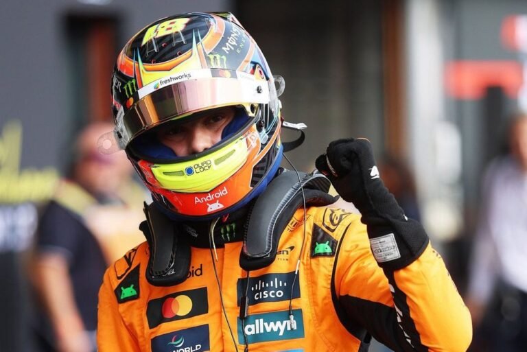 Piastri se luce en Spa y logra la pole para la sprint del GP de Bélgica