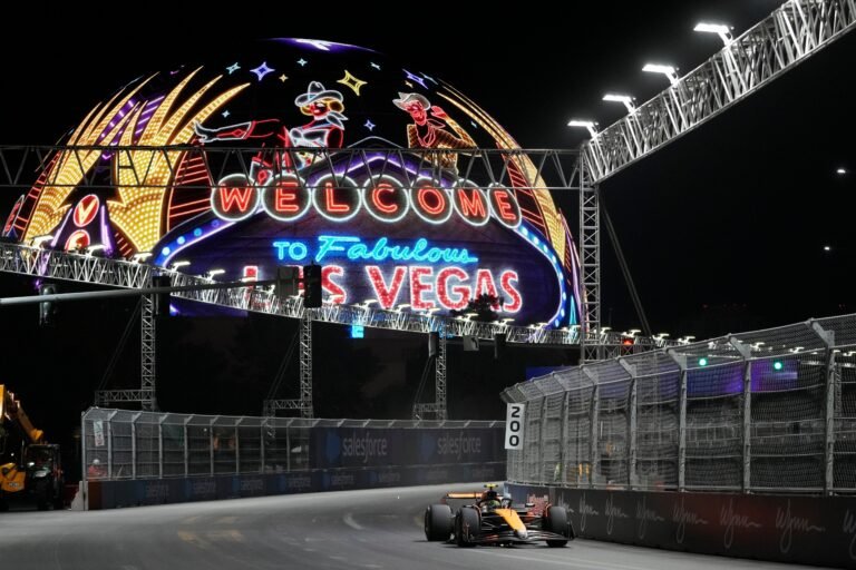 GP de Las Vegas 2025: Prácticas libres marcadas por polémica tras dos banderas rojas