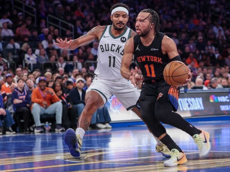 Brunson lidera a los Knicks a semifinales de la Emirates NBA Cup